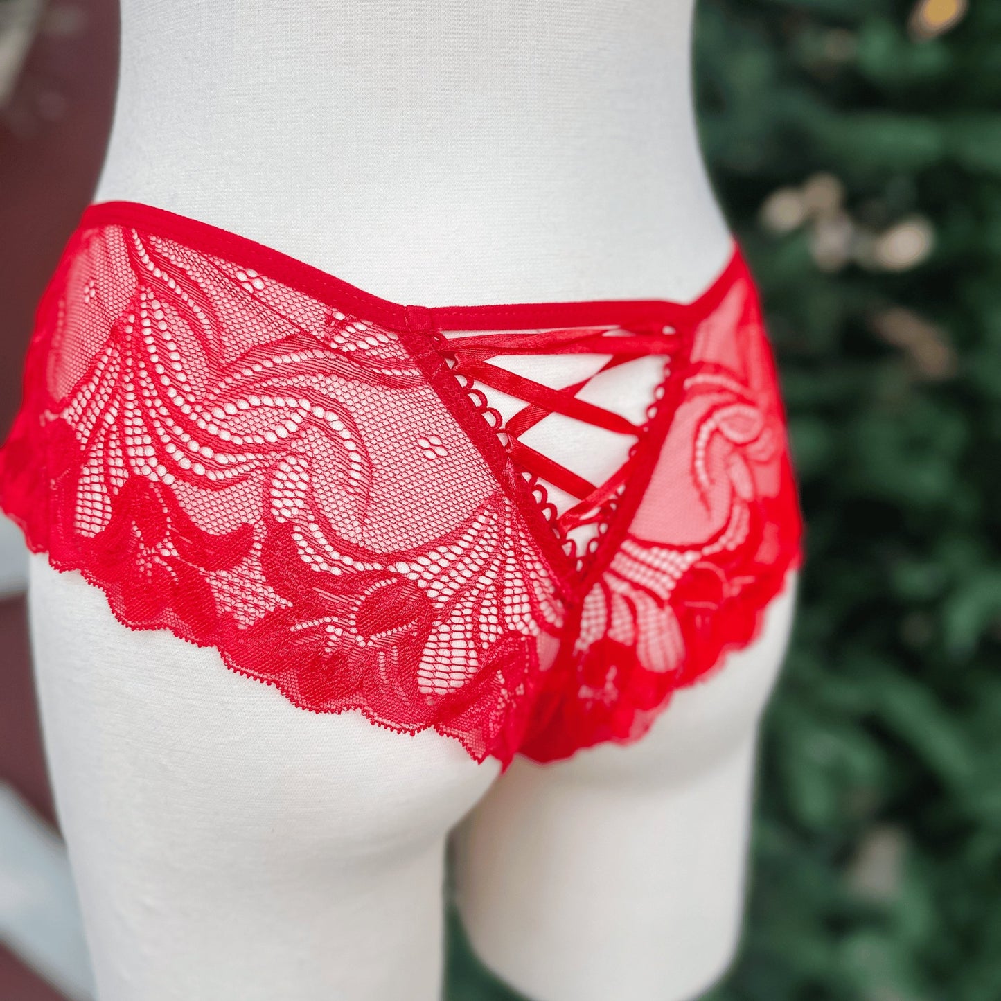 Festive Red 2 piece - EveryLoveIntimates