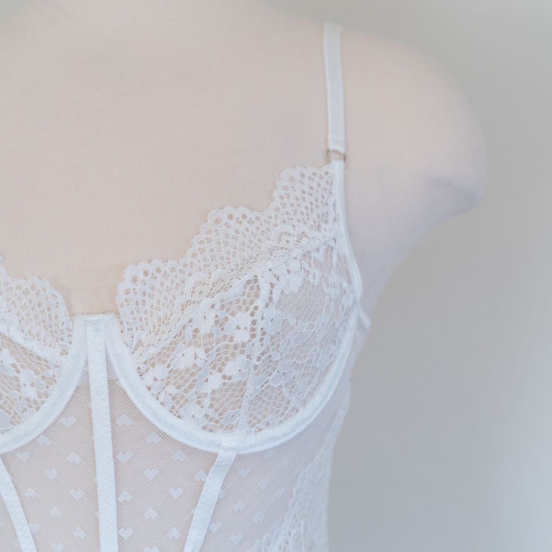 White Bodysuit - EveryLoveIntimates