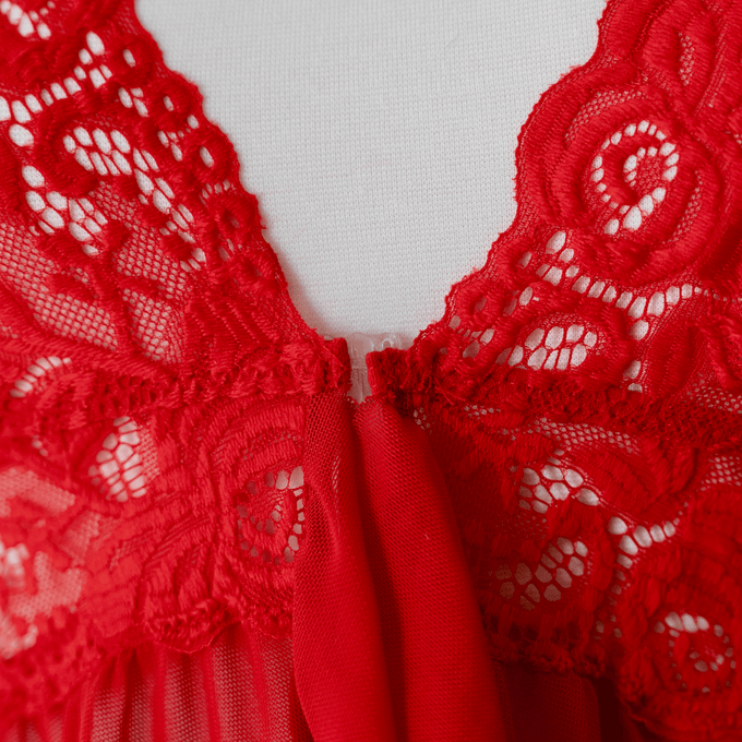 Clip-On Red Babydoll