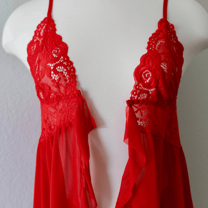 Clip-On Red Babydoll