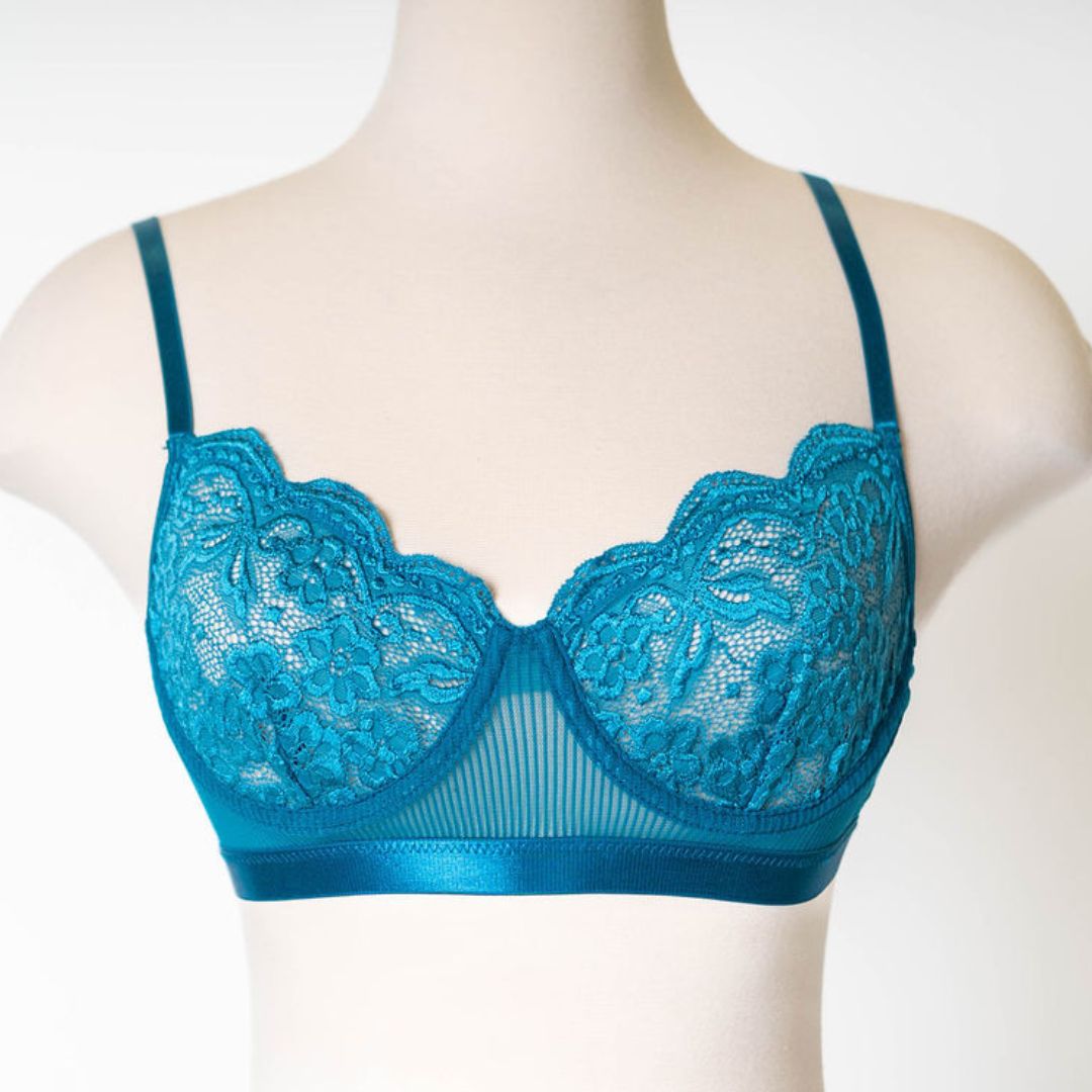 Aqua Blue Bra