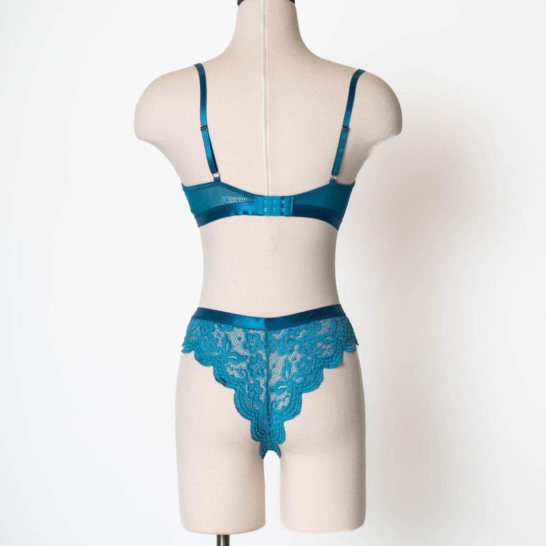 Aqua Blue Bra